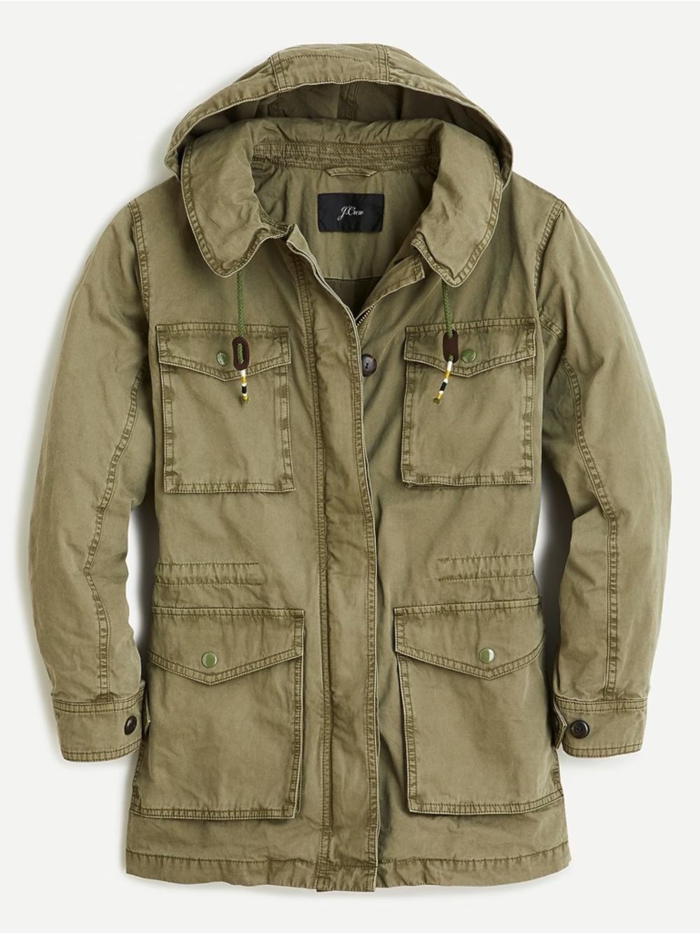 J. Crew Petite Lightweight Utility Jacket